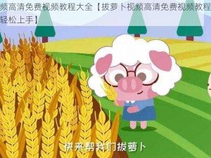 拔萝卜视频高清免费视频教程大全【拔萝卜视频高清免费视频教程大全：详细步骤，轻松上手】