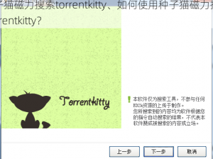 种子猫磁力搜索torrentkitty、如何使用种子猫磁力搜索 torrentkitty？