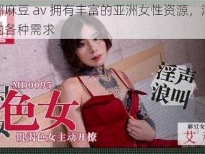 亚洲麻豆 av 拥有丰富的亚洲女性资源，满足你的各种需求