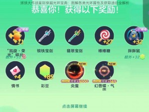 球球大作战星际穿越光环宝典：图解各类光环属性及获取途径全解析