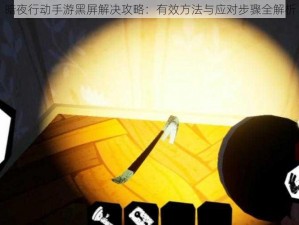 暗夜行动手游黑屏解决攻略：有效方法与应对步骤全解析