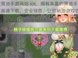 大型黄油手游网站 ios，拥有丰富的黄油手游资源，高速下载，安全绿色，让你畅游游戏世界