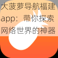 大菠萝导航福建 app：带你探索网络世界的神器