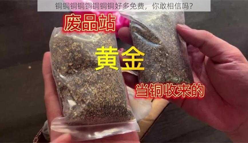 铜铜铜铜铜铜铜铜好多免费，你敢相信吗？