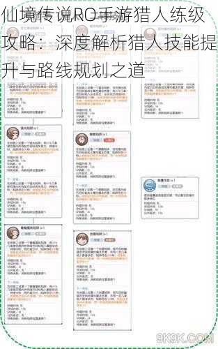 仙境传说RO手游猎人练级攻略：深度解析猎人技能提升与路线规划之道