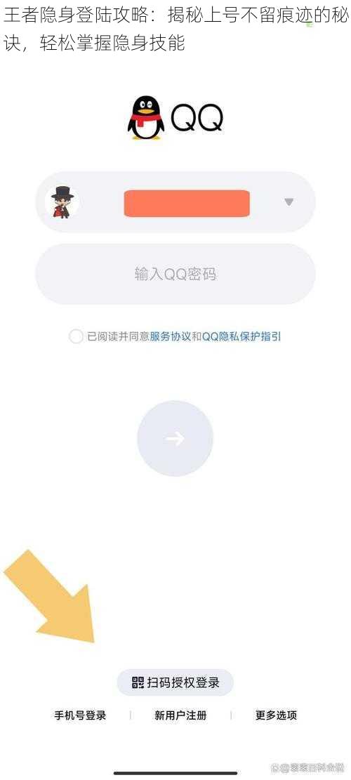 王者隐身登陆攻略：揭秘上号不留痕迹的秘诀，轻松掌握隐身技能