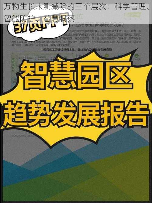 万物生长未测减除的三个层次：科学管理、智能防护、智慧洞察