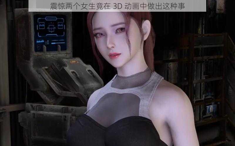 震惊两个女生竟在 3D 动画中做出这种事