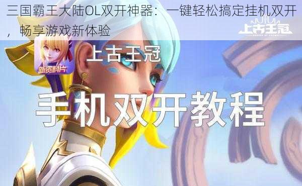 三国霸王大陆OL双开神器：一键轻松搞定挂机双开，畅享游戏新体验