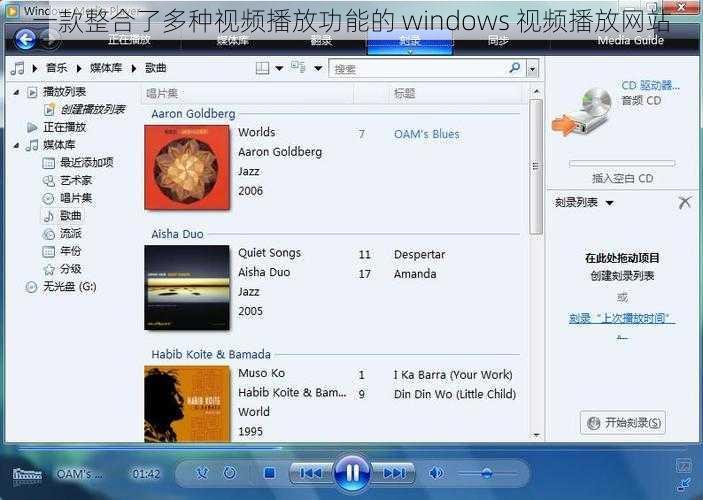 一款整合了多种视频播放功能的 windows 视频播放网站