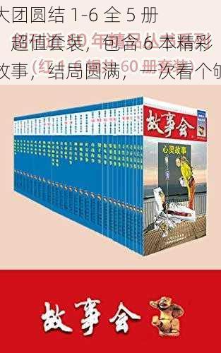 大团圆结 1-6 全 5 册：超值套装，包含 6 本精彩故事，结局圆满，一次看个够