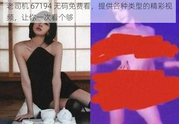 老司机 67194 无码免费看，提供各种类型的精彩视频，让你一次看个够