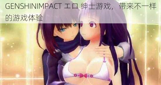 GENSHINIMPACT エロ 绅士游戏，带来不一样的游戏体验