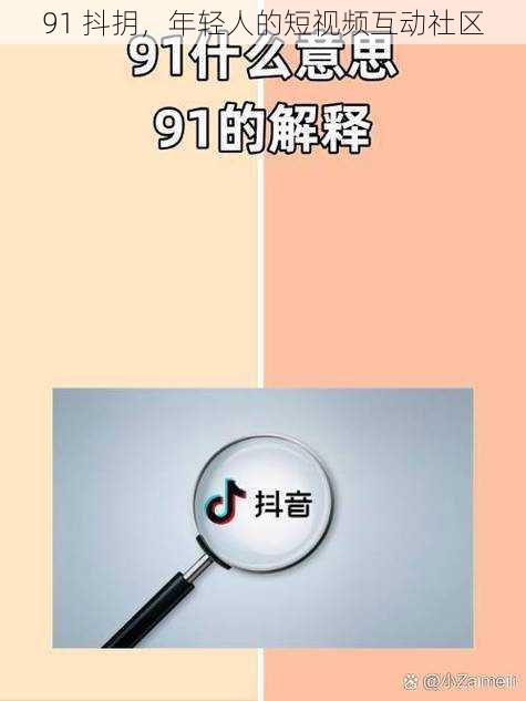 91 抖抈，年轻人的短视频互动社区