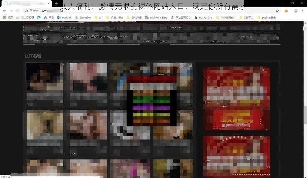 成人福利：激情无限的裸体网站入口，满足你所有需求