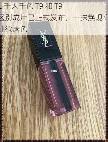 YSL 千人千色 T9 和 T9 的区别成片已正式发布，一抹焕现高级感纯欲唇色