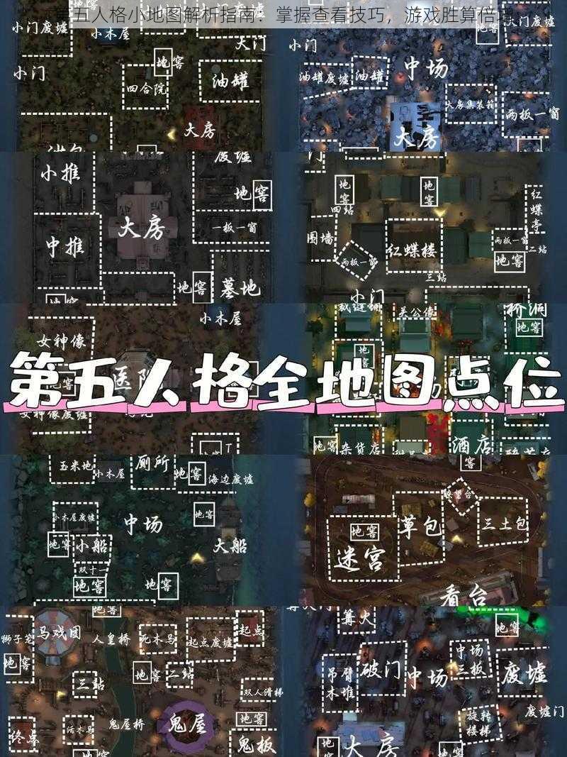 第五人格小地图解析指南：掌握查看技巧，游戏胜算倍增