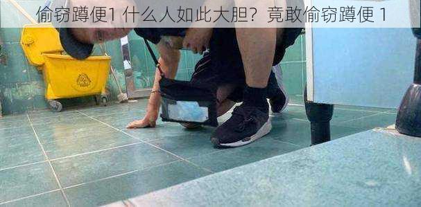 偷窃蹲便1 什么人如此大胆？竟敢偷窃蹲便 1