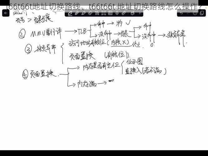 t66t66t地址切换路线、t66t66t 地址切换路线怎么操作？