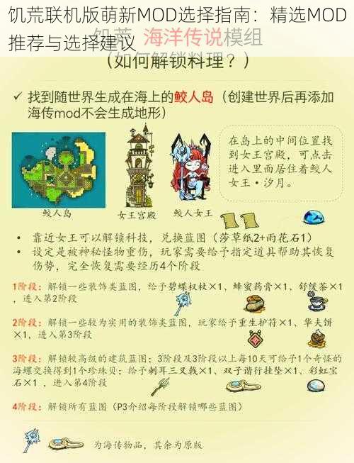 饥荒联机版萌新MOD选择指南：精选MOD推荐与选择建议