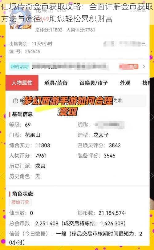 仙境传奇金币获取攻略：全面详解金币获取方法与途径，助您轻松累积财富