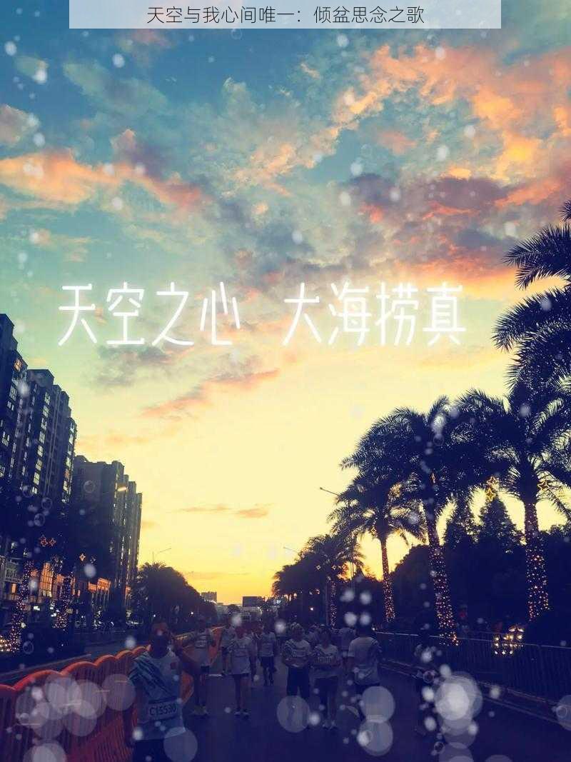 天空与我心间唯一：倾盆思念之歌