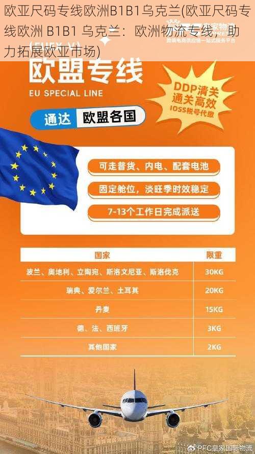 欧亚尺码专线欧洲B1B1乌克兰(欧亚尺码专线欧洲 B1B1 乌克兰：欧洲物流专线，助力拓展欧亚市场)