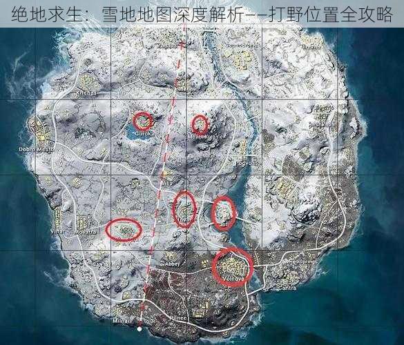 绝地求生：雪地地图深度解析——打野位置全攻略