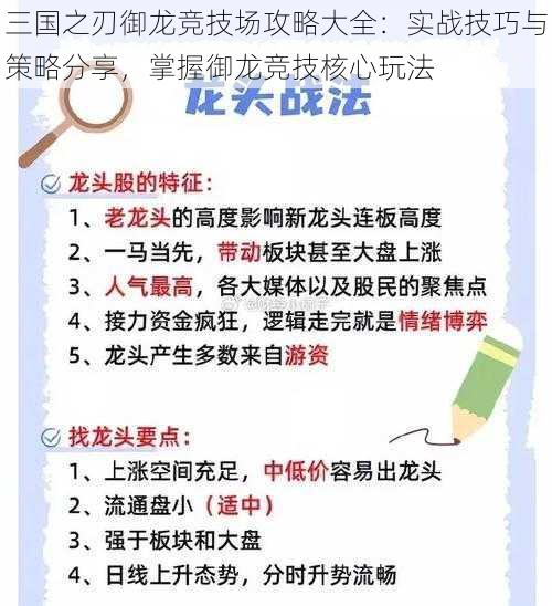 三国之刃御龙竞技场攻略大全：实战技巧与策略分享，掌握御龙竞技核心玩法