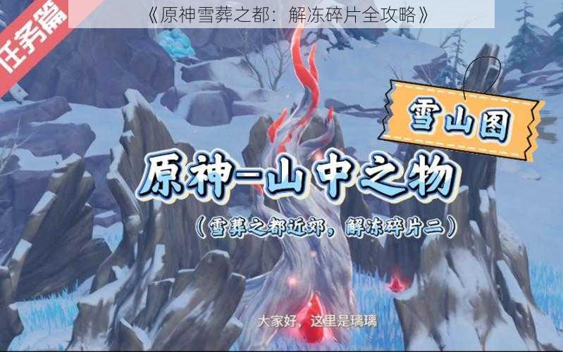 《原神雪葬之都：解冻碎片全攻略》