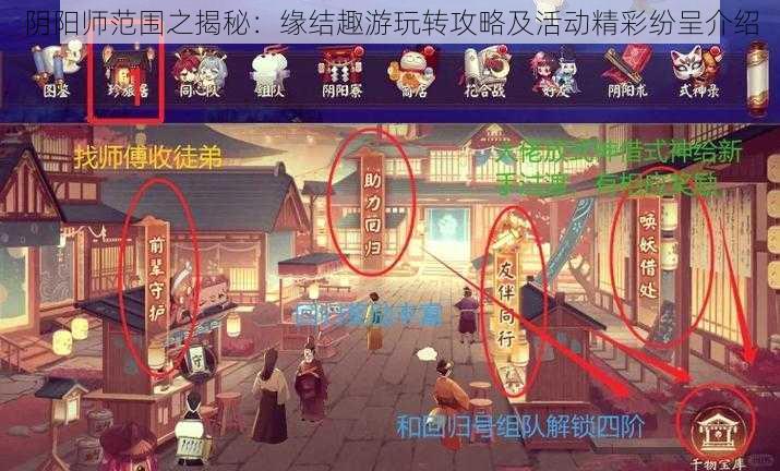 阴阳师范围之揭秘：缘结趣游玩转攻略及活动精彩纷呈介绍