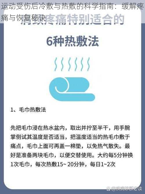 运动受伤后冷敷与热敷的科学指南：缓解疼痛与恢复秘诀